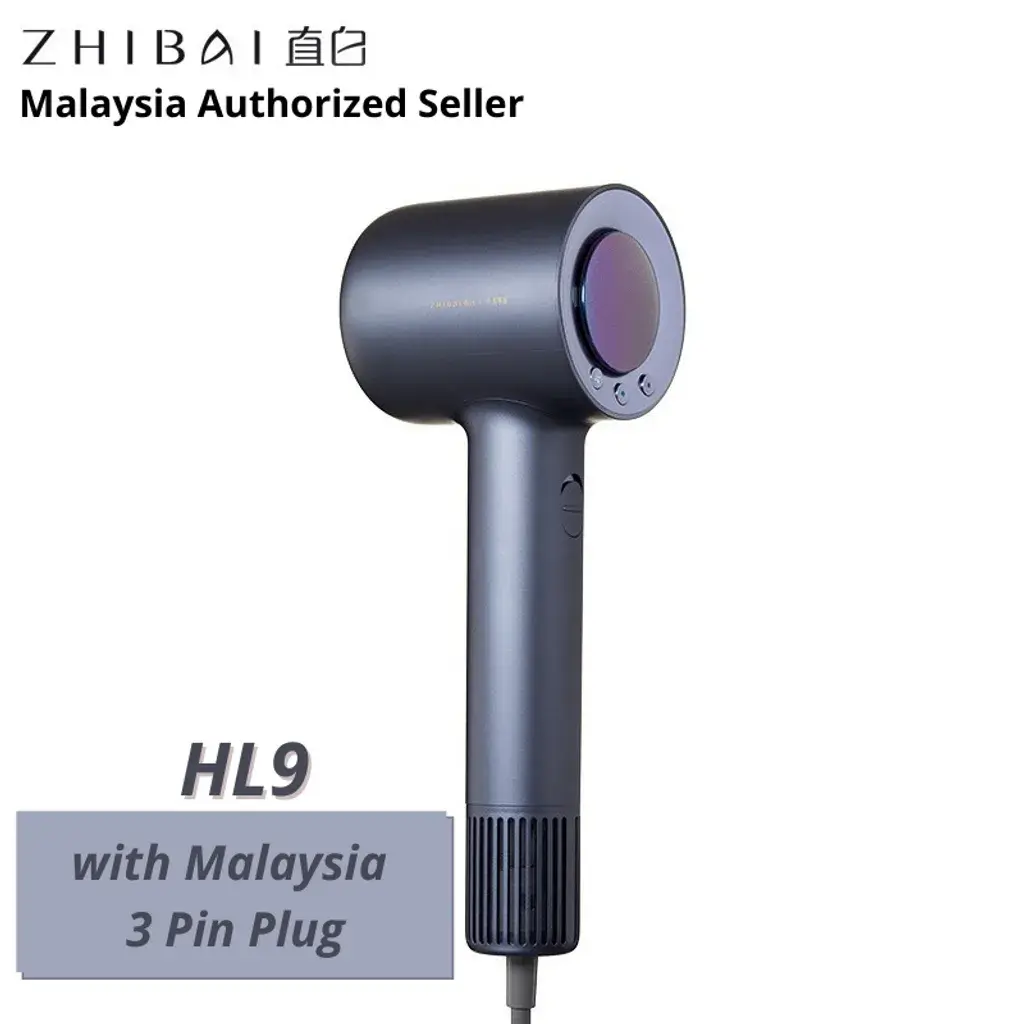 Xiaomi Youpin ZHIBAI High Speed Hairdryer HL9 (Malaysia 3 Pin Plug)