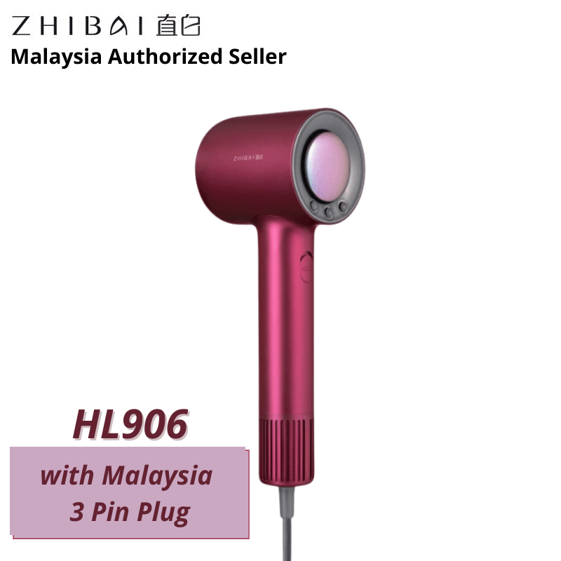 Xiaomi Youpin ZHIBAI High Speed Hairdryer HL906 (Malaysia 3 Pin Plug)