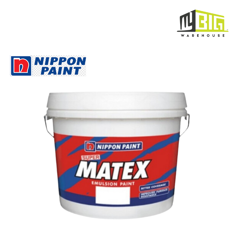 NIPPON PAINT SUPER MATEX- WHITE 9102- 18L
