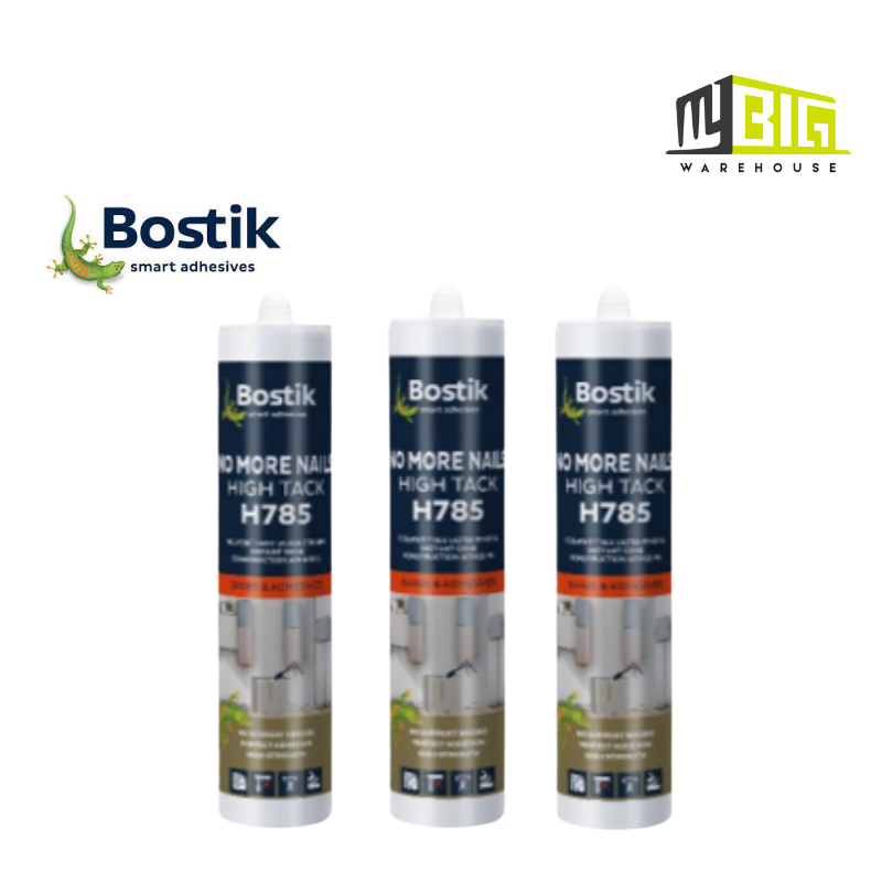 BOSTIK H785 HIGH TACK WHITE CARTRIDGES 290 ML/C12
