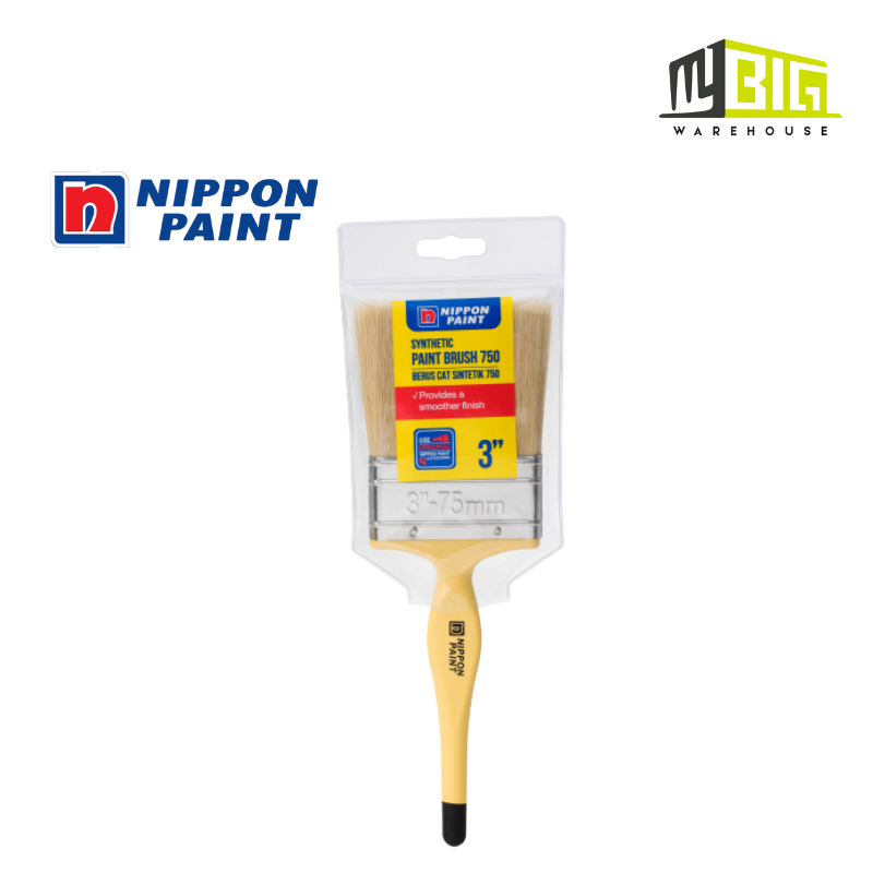 NIPPON PAINT SYNTHETIC PAINT BRUSH 750