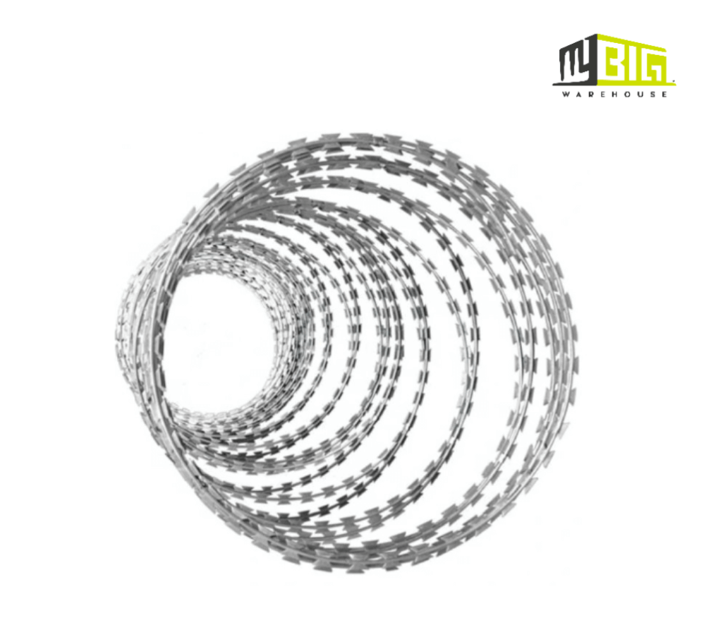 STAINLESS STEEL Concertina Razor Babed Wire For Plantation and Security Dawai Duri Dusun