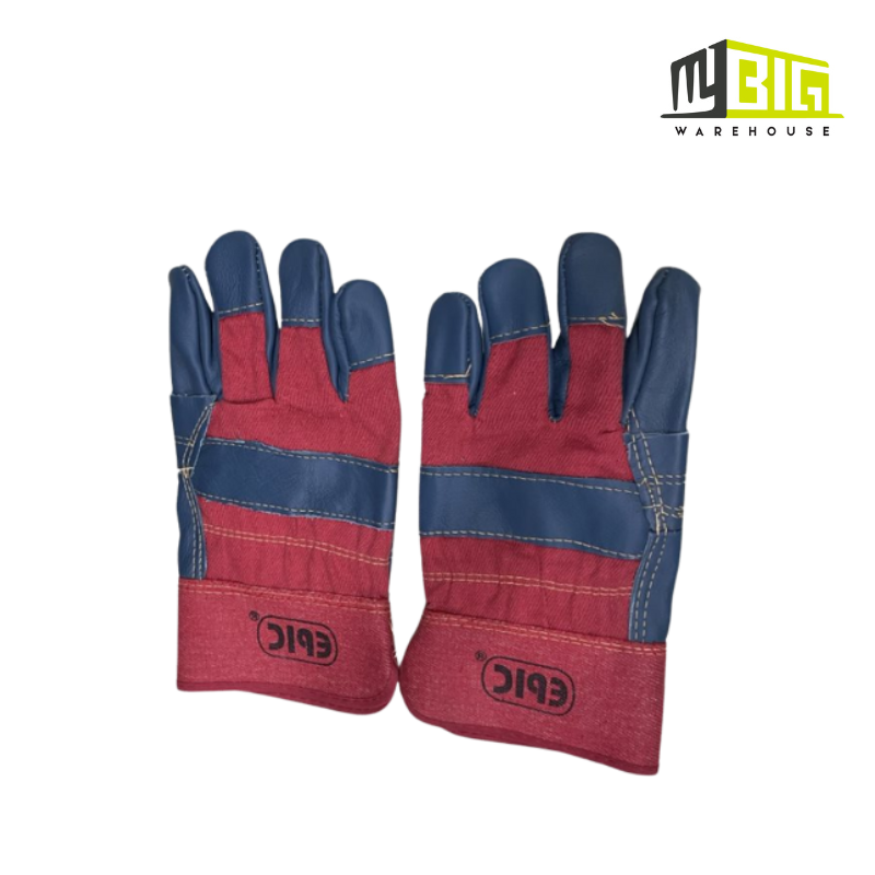 EPIC-RLG LEATHER GLOVE RED
