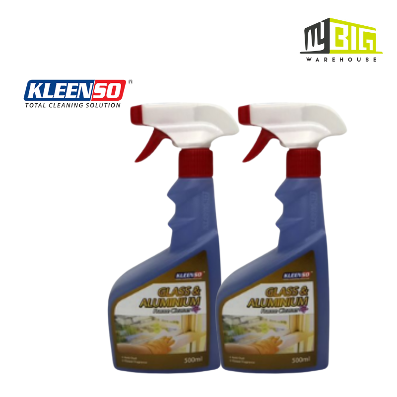 KLEENSO GLASS AND ALUMINIUM FRAME CLEANER 500ML