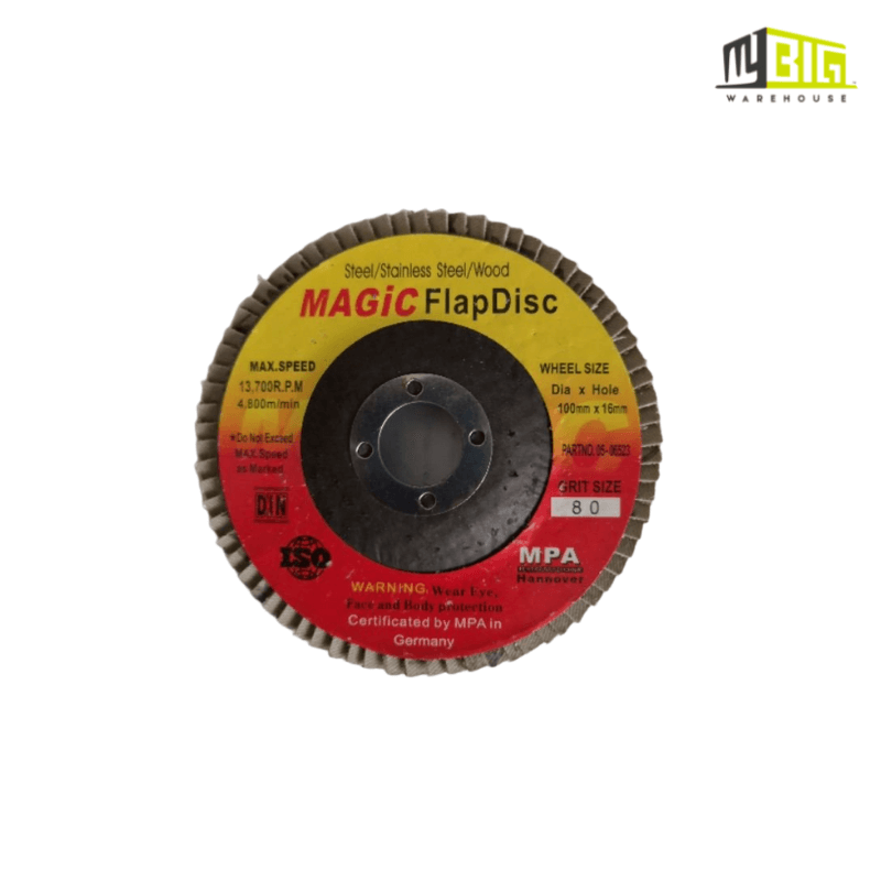 MAGIC FLAP DISC 4 INCH GRINDER ABRASIVE FLAP DISC SANDING GRINDER DISC