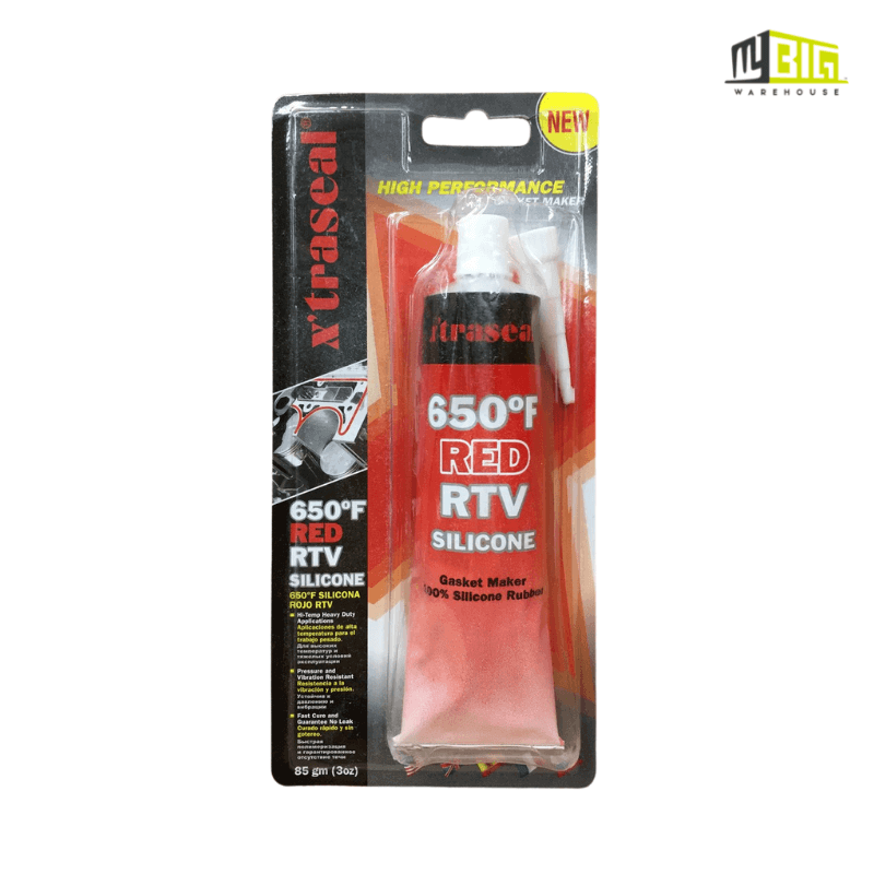 X’ TRASEAL 650°F RED RTV SILICONE GASKET MAKER