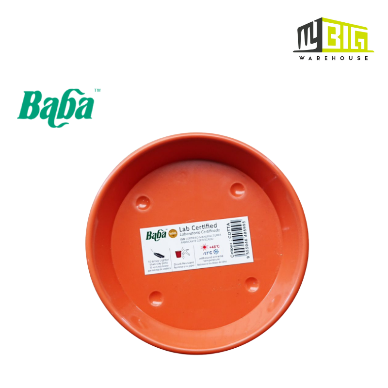 BABA 919 PLANT SAUCER 133MM (COTTA)