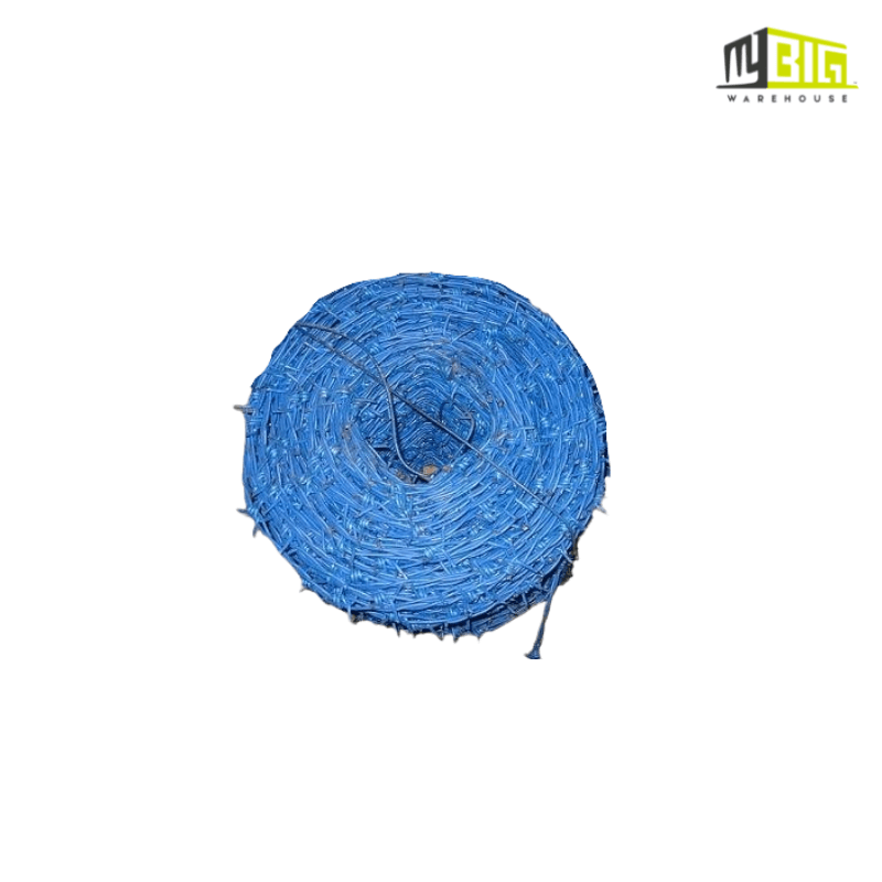 BLUE PVC BARBED WIRE 6KG