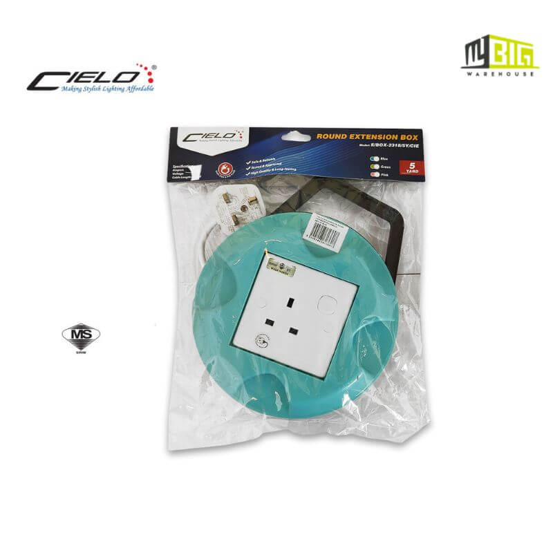 CIELO E/BOX-2318/5Y/CIE ROUND EXTENSION BOX (SINGLE) 23016-5Y BLUE