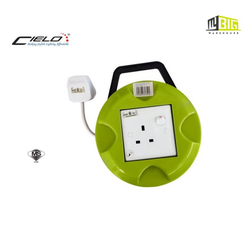 CIELO E/BOX-2318/5Y/CIE ROUND EXTENSION BOX (SINGLE) 23016-5Y GREEN