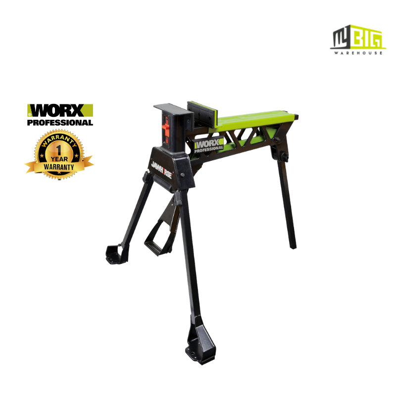 WORX WU-063 940MM HANDS-FREE CLAMPING AND HOLDING PORTABLE WORKSTATION