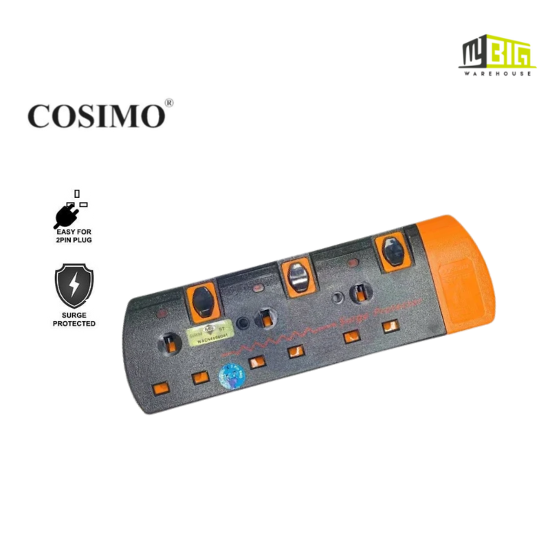 COSIMO 3G-5M EX SOCKET NEON & SURGE PROTECTOR TS-5134