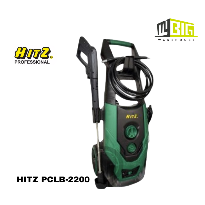 HITZ PCLB-2200 HIGH PRESSURE CLEANER WATER JET SPRAYER MACHINE MESIN CUCI KERETA 2200W X 170 BAR