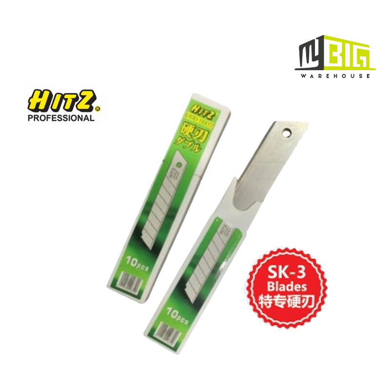 HITZ BRAND USB-1810 SK-3 SPARE CUTTER BLADES X 10PCS