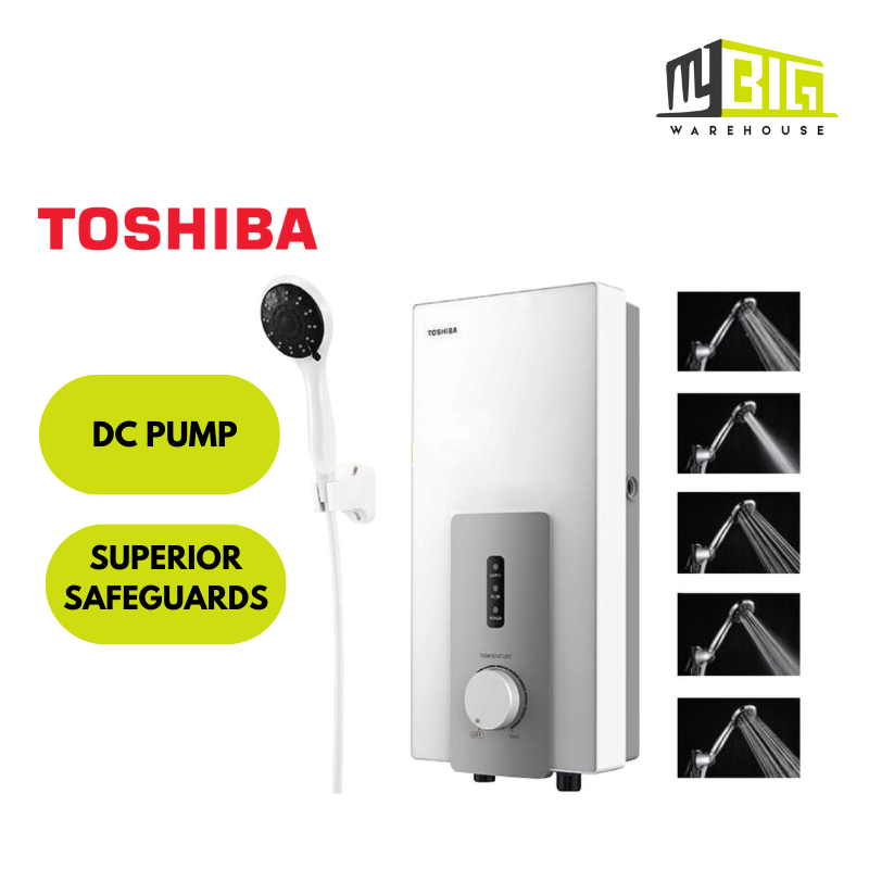 TOSHIBA DSK38S3MW INSTANT ELECTRIC WATER HEATER WITH PUMP
